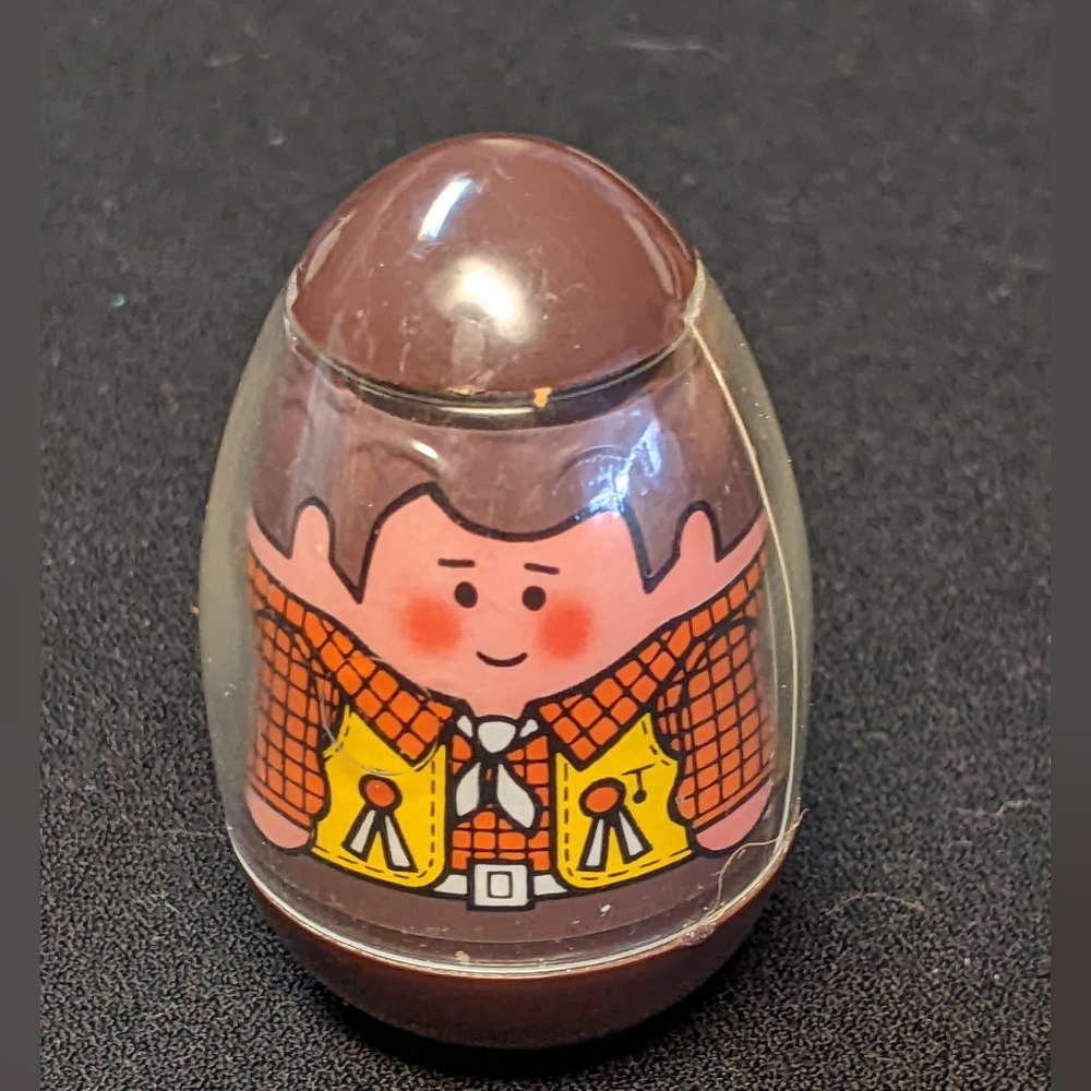 Weebles Wobble Cowboy Dad